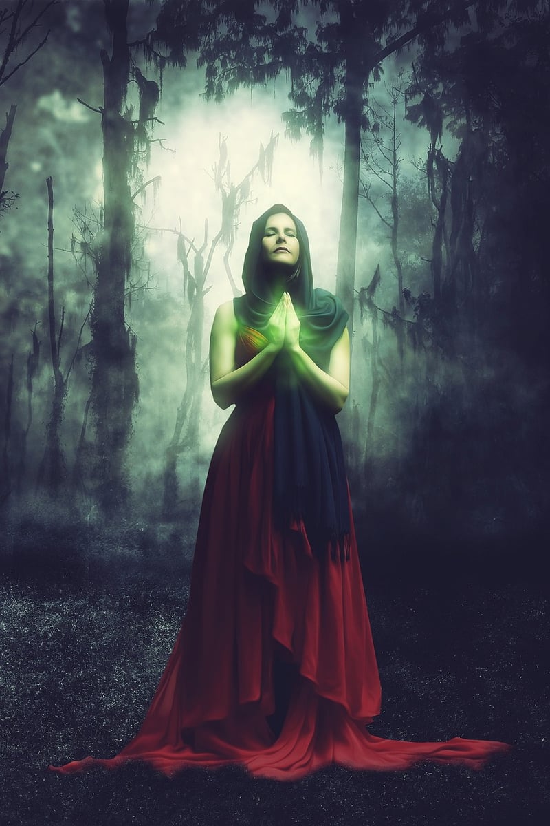 Druid Robes and Cloak